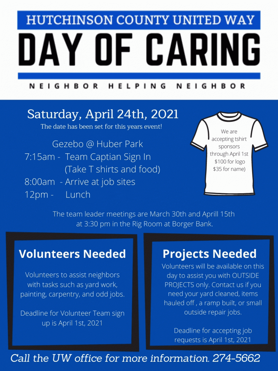 Day Of Caring | Hutchinson County United Way